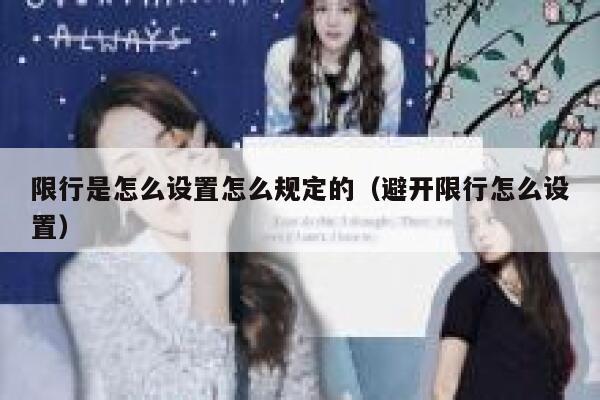 限行是怎么设置怎么规定的（避开限行怎么设置） 第1张