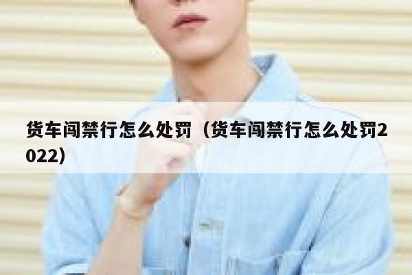 货车闯禁行怎么处罚（货车闯禁行怎么处罚2022） 第1张