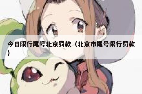 今日限行尾号北京罚款（北京市尾号限行罚款） 第1张