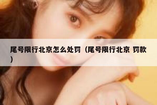尾号限行北京怎么处罚（尾号限行北京 罚款） 第1张