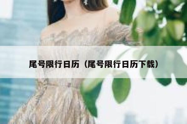 尾号限行日历（尾号限行日历下载） 第1张