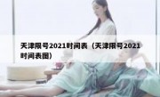 天津限号2021时间表（天津限号2021时间表图） 