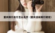 重庆限行出行怎么处罚（重庆违反限行规定）