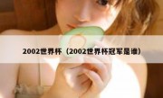 2002世界杯（2002世界杯冠军是谁） 