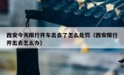 西安今天限行开车出去了怎么处罚（西安限行开出去怎么办） 