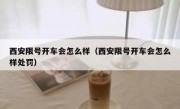 西安限号开车会怎么样（西安限号开车会怎么样处罚） 