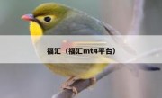 福汇（福汇mt4平台） 