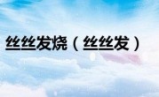 丝丝发烧（丝丝发）