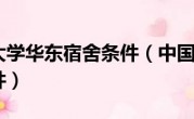 中国石油大学华东宿舍条件（中国石油大学华东宿舍条件）