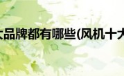 风机十大品牌都有哪些(风机十大品牌)