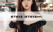 地下城卡盟（地下城卡盟449） 