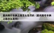 重庆限行车辆上路怎么处罚的（重庆限号车辆上路怎么处罚）