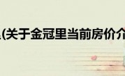 金冠里(关于金冠里当前房价介绍) 