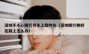 深圳不小心限行开车上路咋办（深圳限行刚好在路上怎么办）