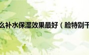 脸特别干怎么补水保湿效果最好（脸特别干怎么办）