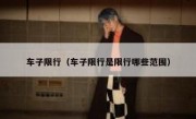 车子限行（车子限行是限行哪些范围） 