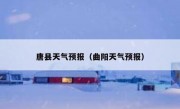 唐县天气预报（曲阳天气预报） 