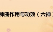 六神曲作用与功效（六神）