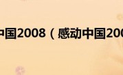 感动中国2008（感动中国2008）