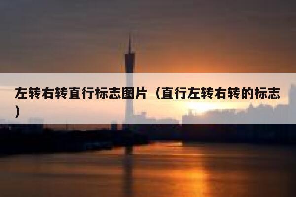左转右转直行标志图片（直行左转右转的标志） 第1张