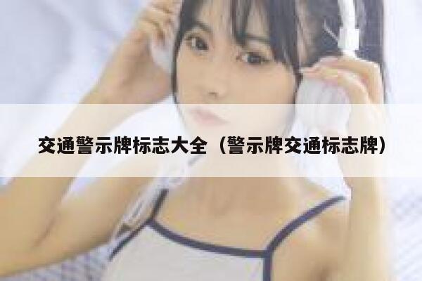 交通警示牌标志大全（警示牌交通标志牌） 第1张