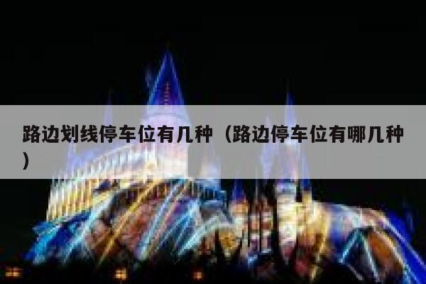 路边划线停车位有几种（路边停车位有哪几种） 第1张