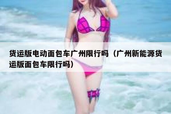 货运版电动面包车广州限行吗（广州新能源货运版面包车限行吗） 第1张