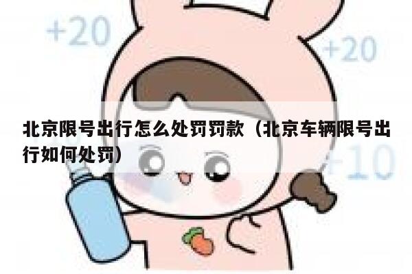 北京限号出行怎么处罚罚款（北京车辆限号出行如何处罚） 第1张