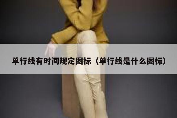 单行线有时间规定图标（单行线是什么图标） 第1张