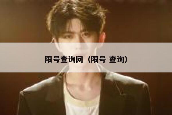 限号查询网（限号 查询） 第1张