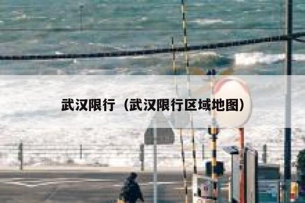 武汉限行（武汉限行区域地图） 第1张