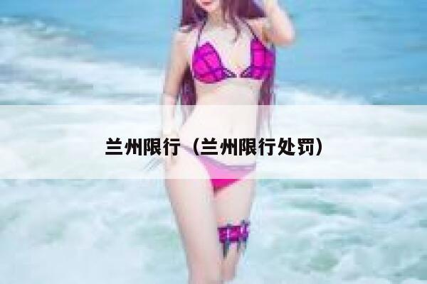 兰州限行（兰州限行处罚） 第1张