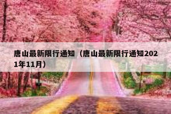 唐山最新限行通知（唐山最新限行通知2021年11月） 第1张