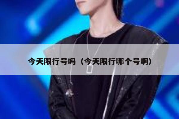 今天限行号吗（今天限行哪个号啊） 第1张