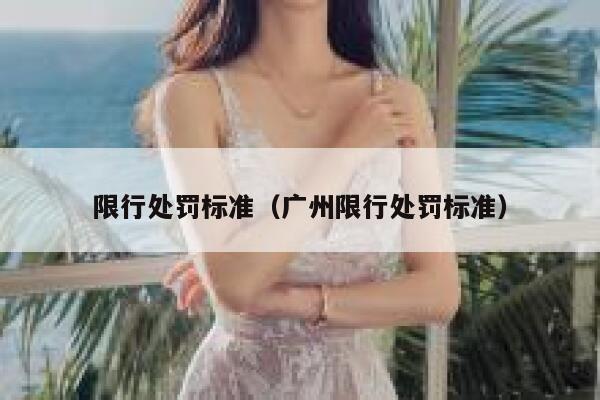 限行处罚标准（广州限行处罚标准） 第1张