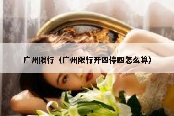 广州限行（广州限行开四停四怎么算） 第1张
