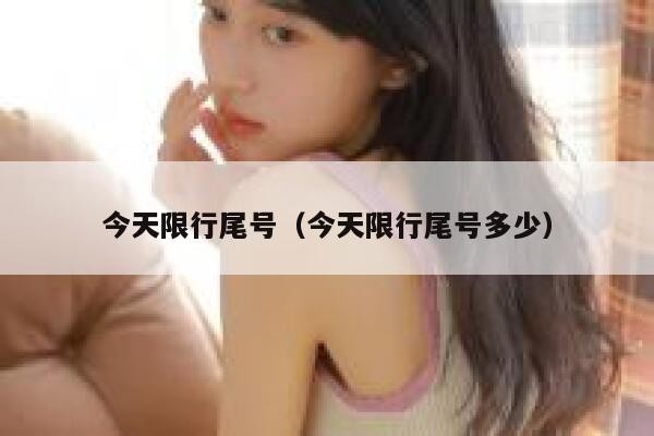 今天限行尾号（今天限行尾号多少） 第1张