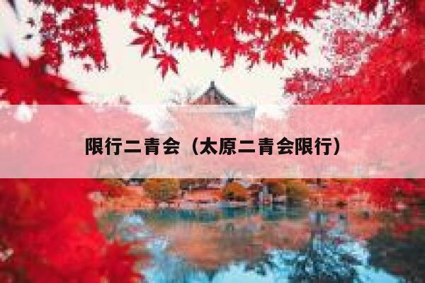 限行二青会（太原二青会限行） 第1张
