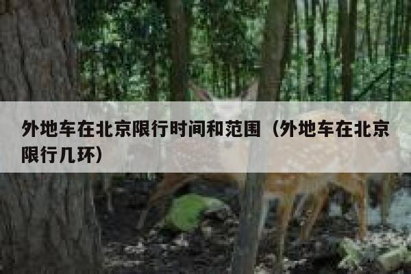 外地车在北京限行时间和范围（外地车在北京限行几环） 第1张