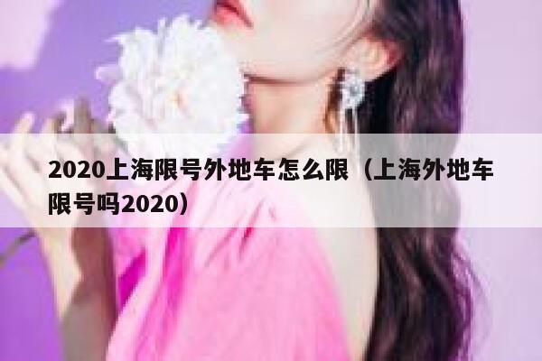2020上海限号外地车怎么限（上海外地车限号吗2020） 第1张