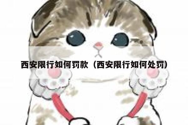 西安限行如何罚款（西安限行如何处罚） 第1张
