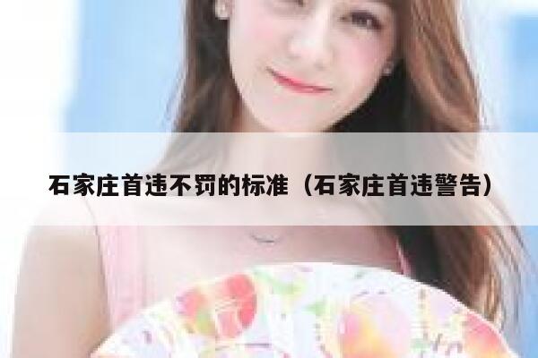 石家庄首违不罚的标准（石家庄首违警告） 第1张