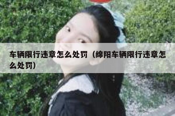 车辆限行违章怎么处罚（绵阳车辆限行违章怎么处罚） 第1张