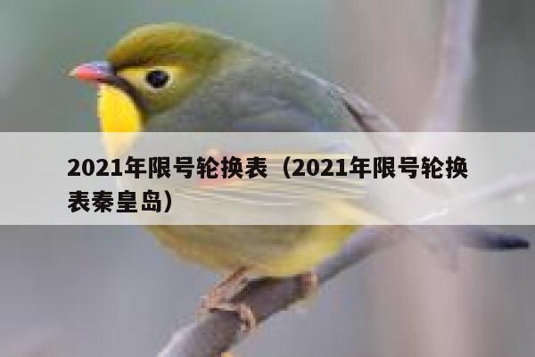 2021年限号轮换表（2021年限号轮换表秦皇岛） 第1张