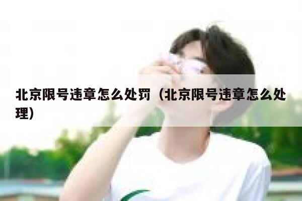 北京限号违章怎么处罚（北京限号违章怎么处理） 第1张