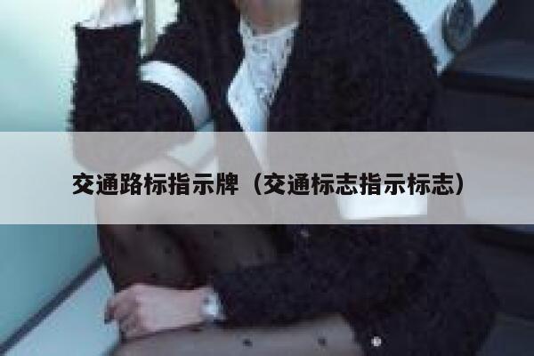 交通路标指示牌（交通标志指示标志） 第1张