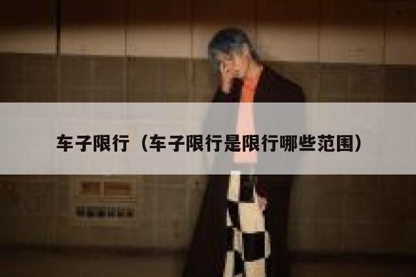 车子限行（车子限行是限行哪些范围） 第1张