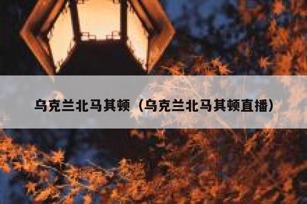 乌克兰北马其顿（乌克兰北马其顿直播） 第1张