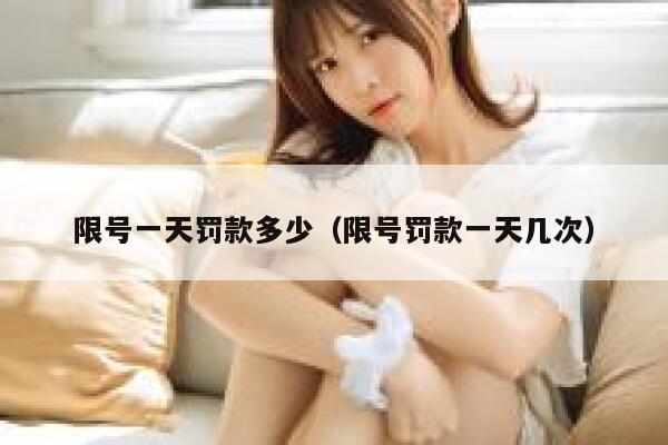 限号一天罚款多少（限号罚款一天几次） 第1张
