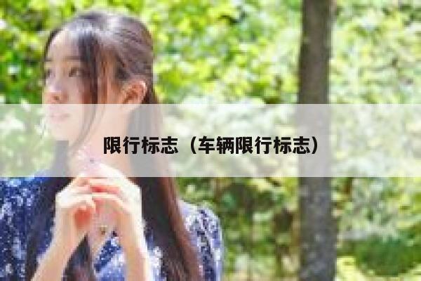 限行标志（车辆限行标志） 第1张